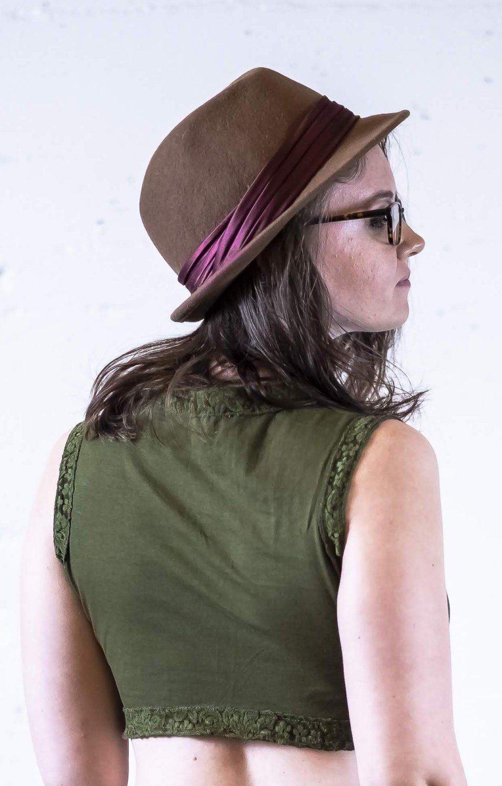 cropped vest top new look